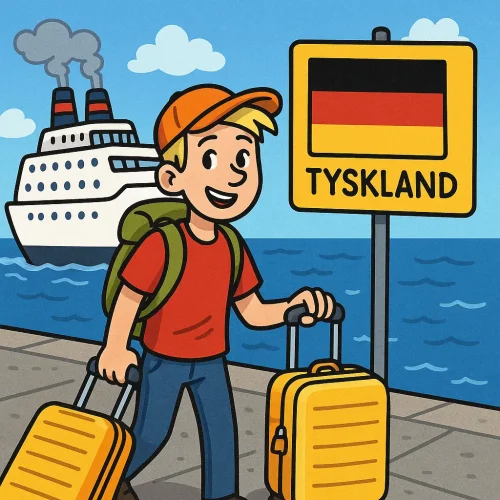 Färja till Tyskland