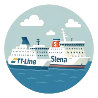 Färja Trelleborg Rostock